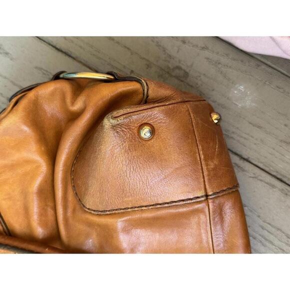 Tod's shoulder bag in brown leather - Picture 5 of 6